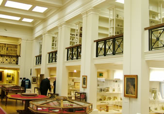 View of Pathology Museum within William Playfair's Surgeons' Hall